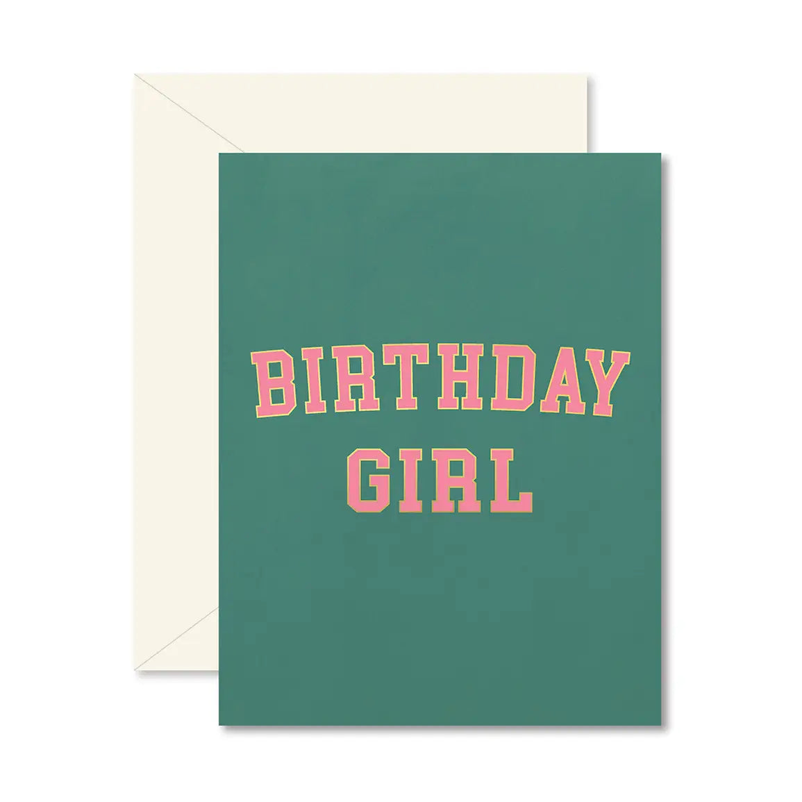 Birthday Girl University Card