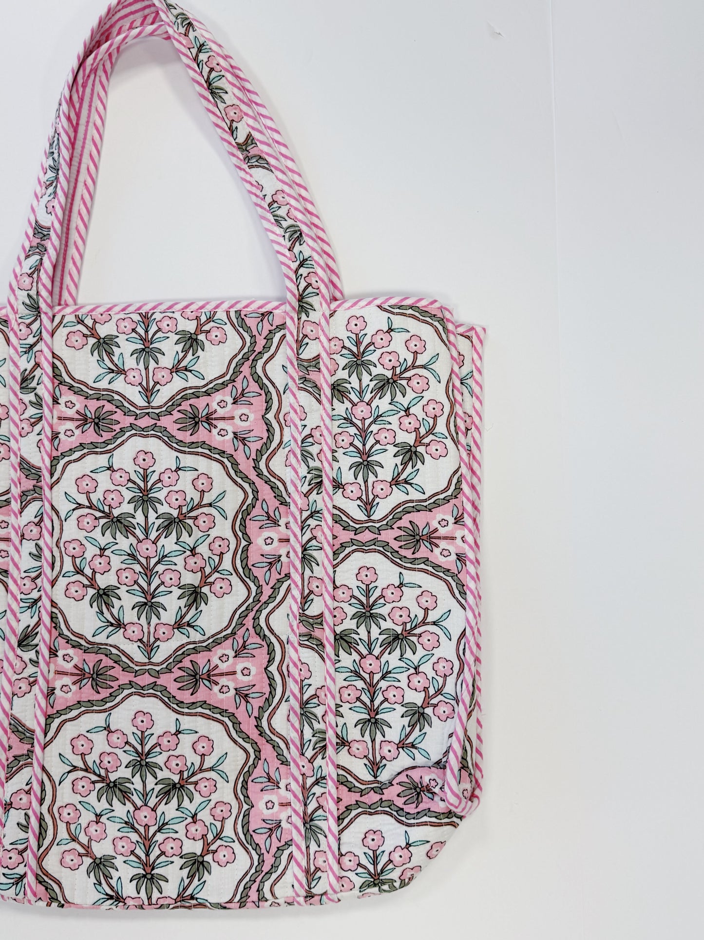 Pink Petals Tote Bag