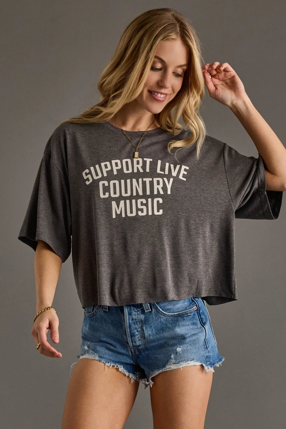 Support Live Country Music T-shirt - Clothe Boutique