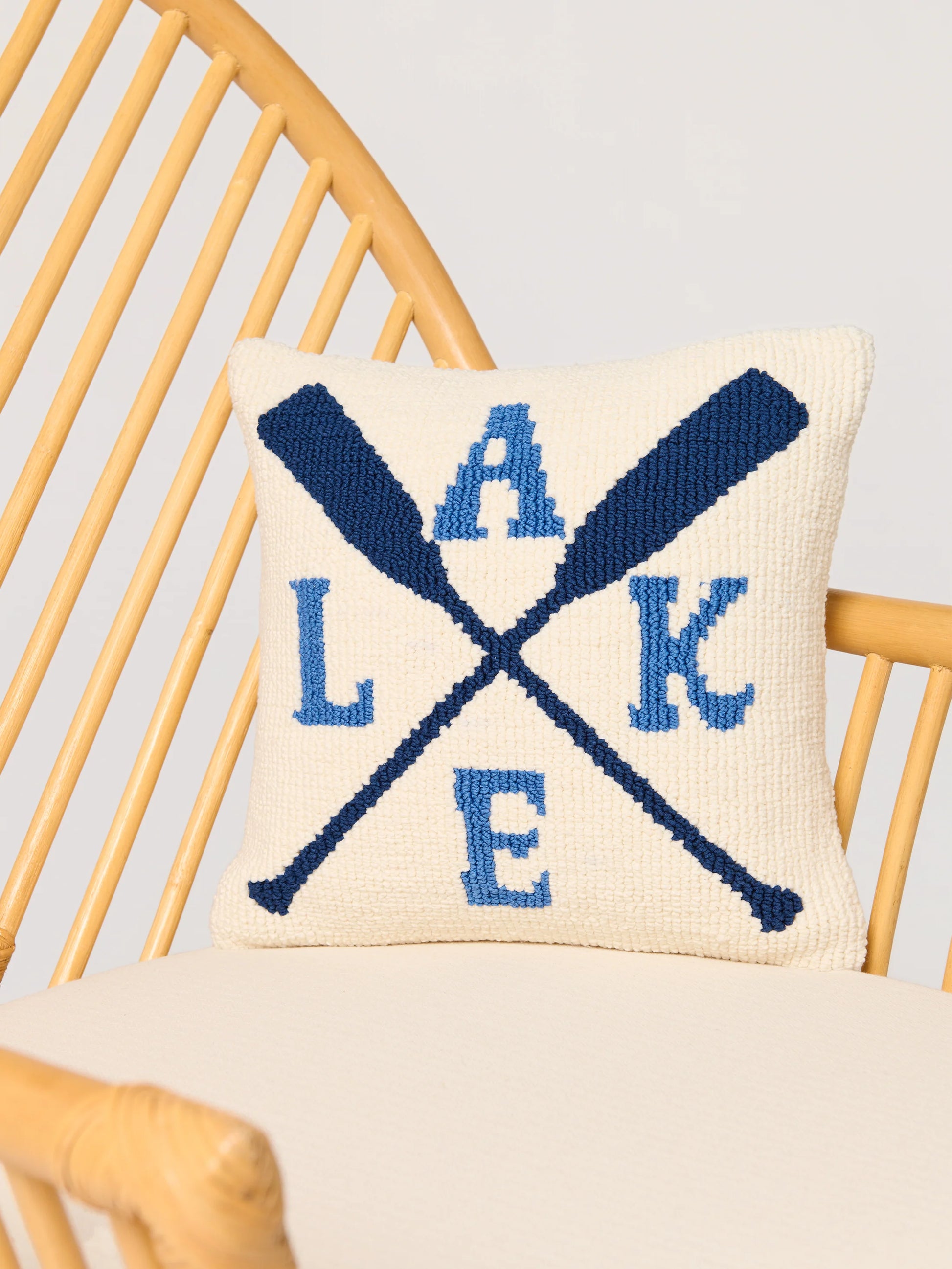Lake/Oars Pillow - Clothe Boutique