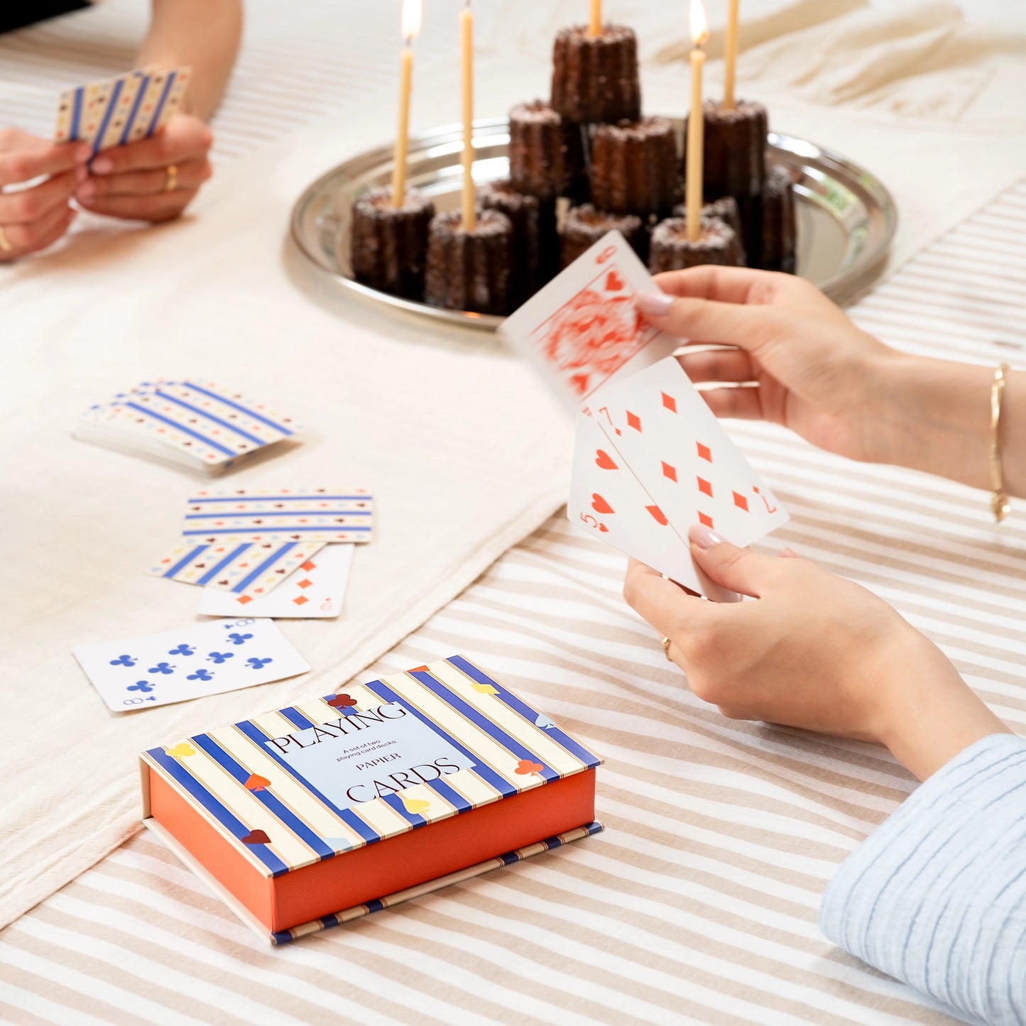 Suits & Stripes Playing Cards - Clothe Boutique