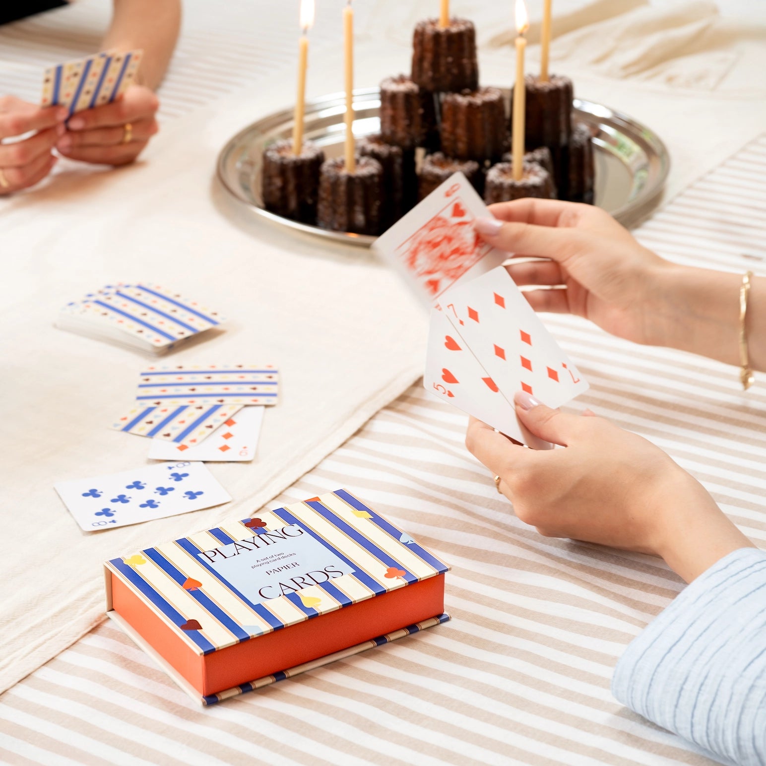Suits & Stripes Playing Cards - Clothe Boutique
