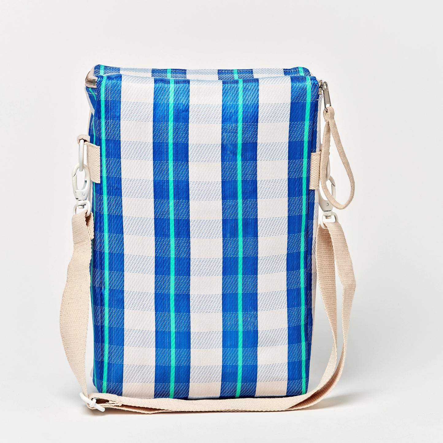 Nylon Drinks Cooler Bag La Mer Blue Neon