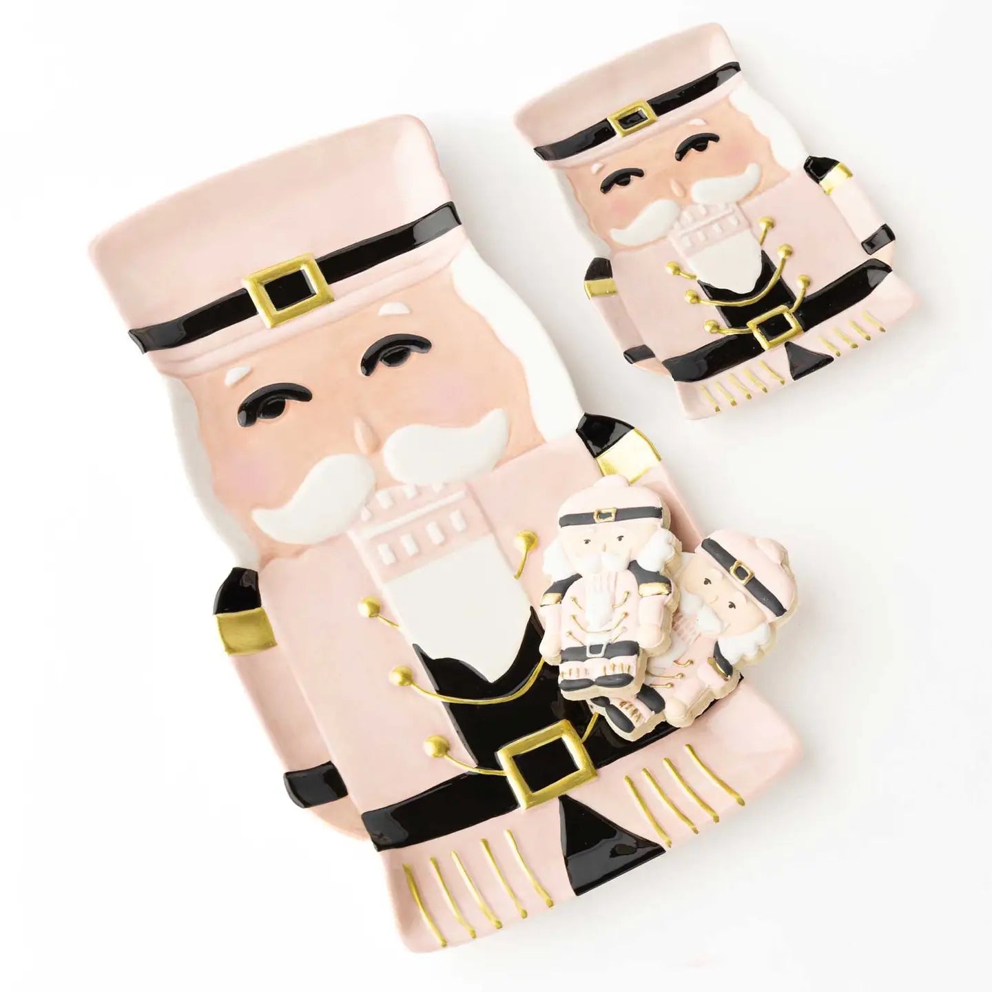 Nutcracker Platter Pink