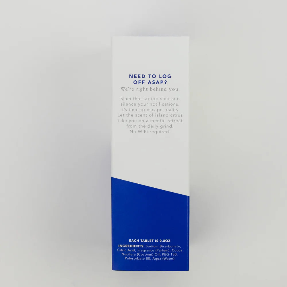 Clocked Out Shower Steamers - Island Citrus - Clothe Boutique