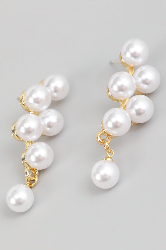 Pearl Cluster Studs