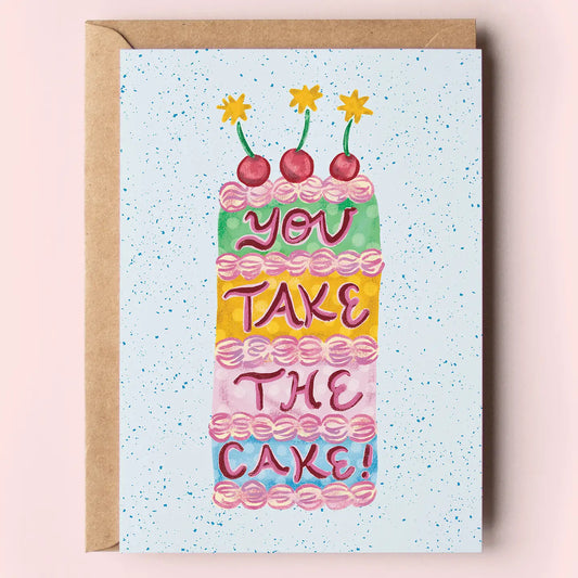 You Take the Cake! Card