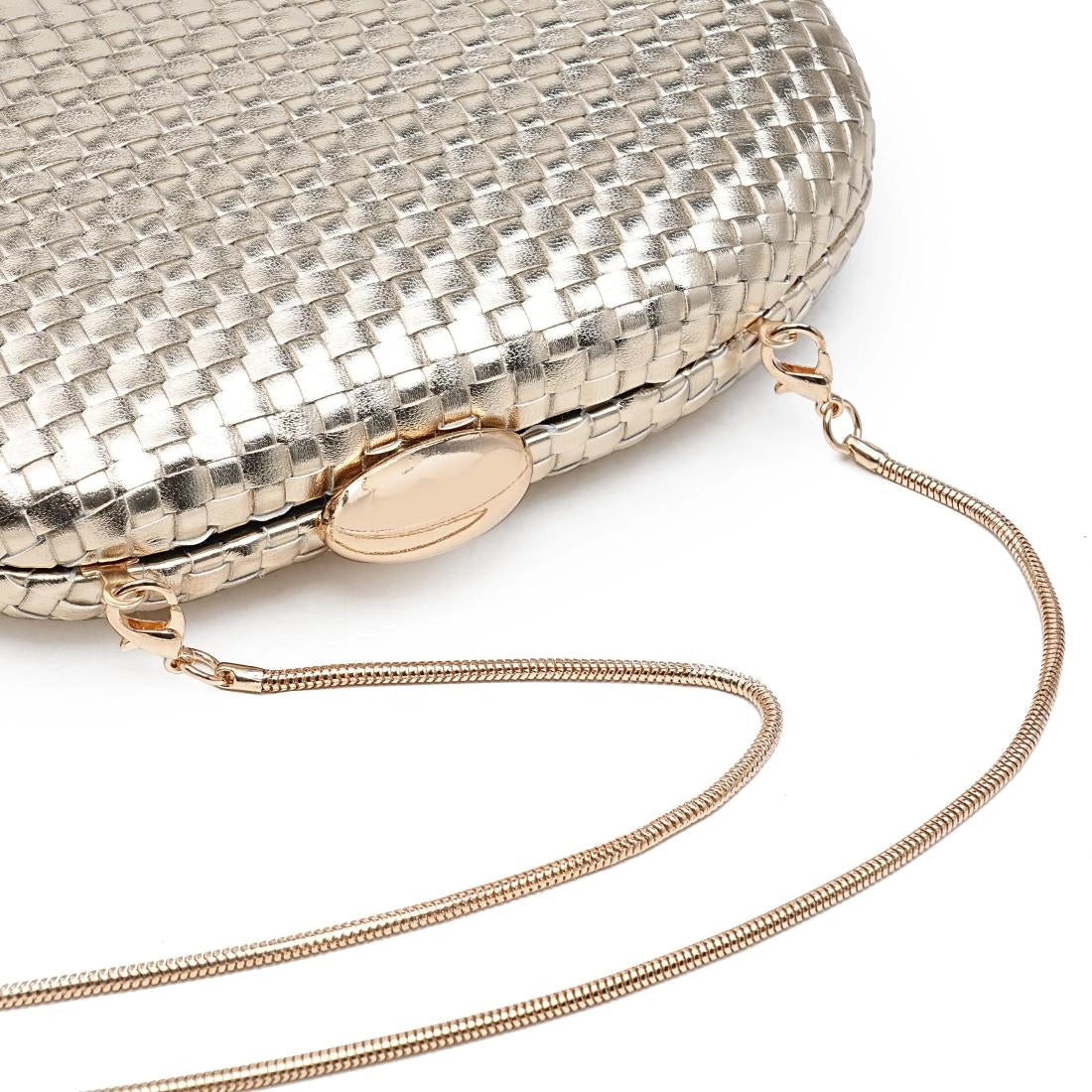 King Evening Clutch Gold