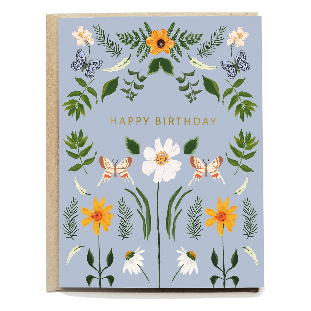 Wildflower Birthday Card