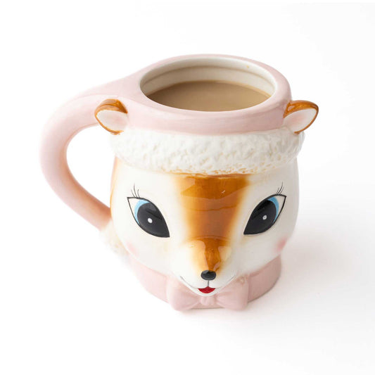 Reindeer Mug Pink