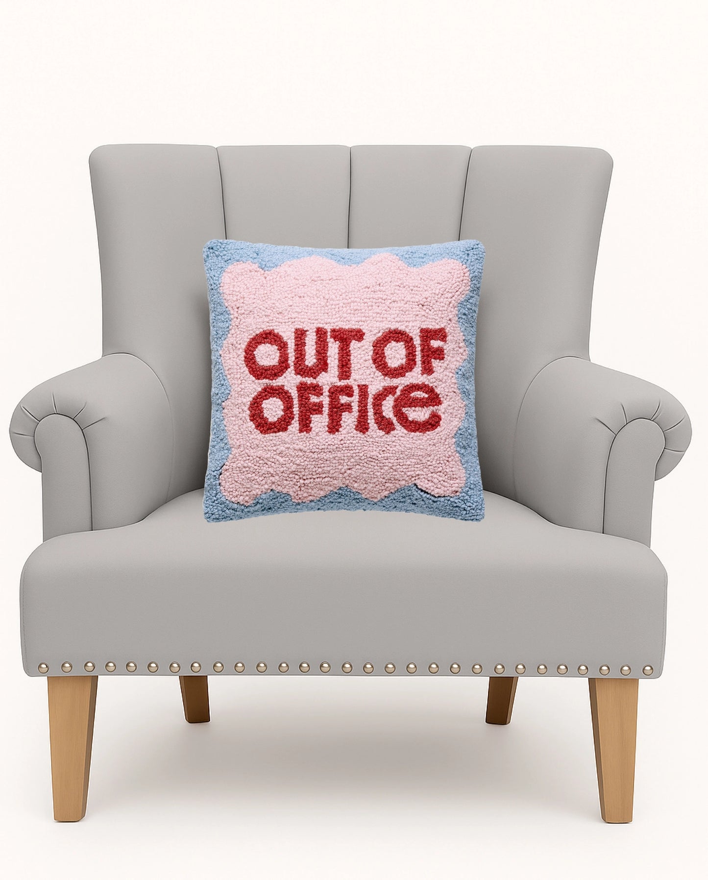 Out of Office Hook Pillow