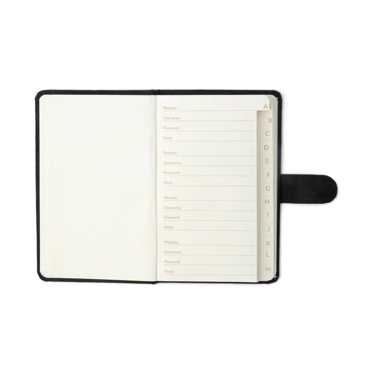 Mini Password Journal Shh - Clothe Boutique