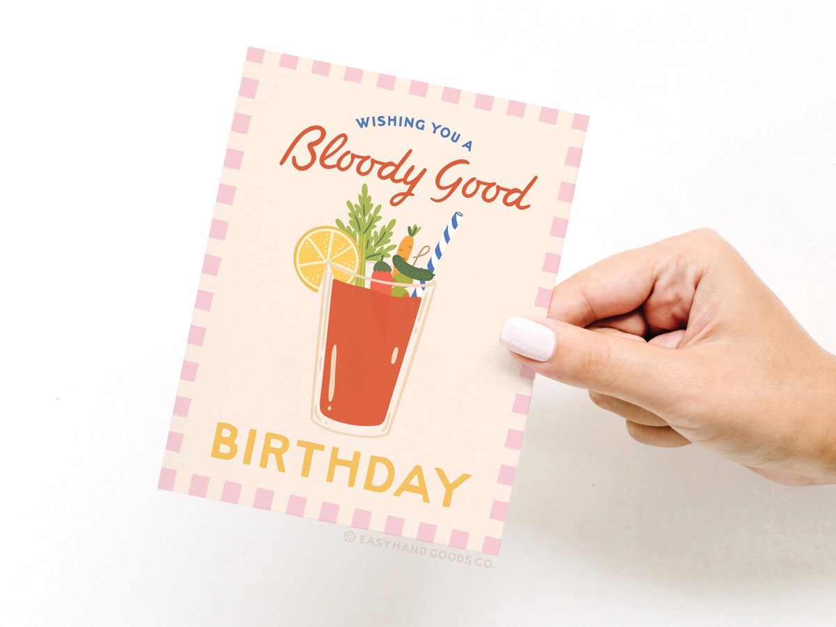 Bloody Good Birthday Card