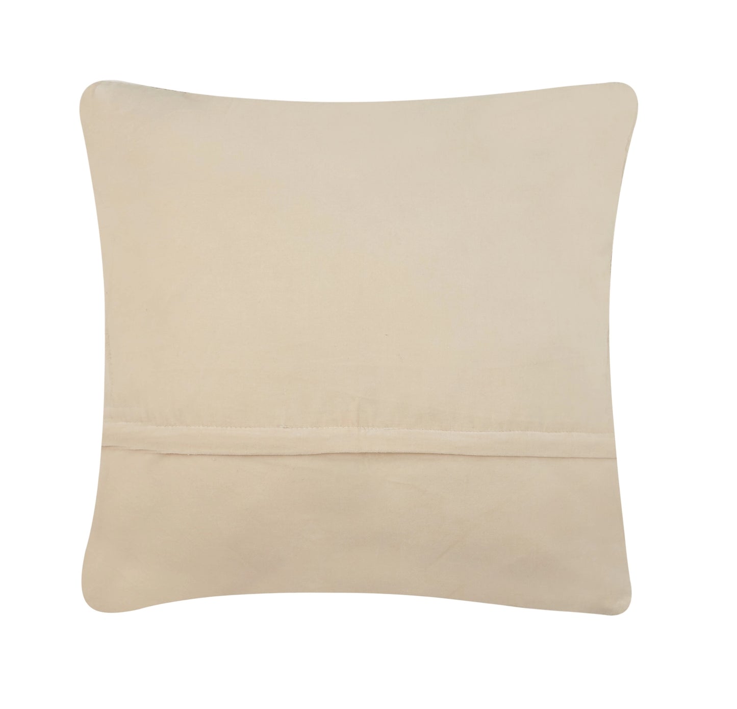Blue Medallion Hook Pillow