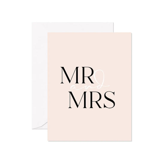 Mr & Mrs Card