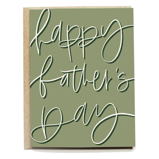 Father's Day Script Card