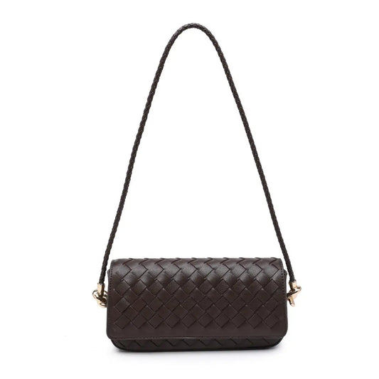 Cade Woven Shoulder Bag