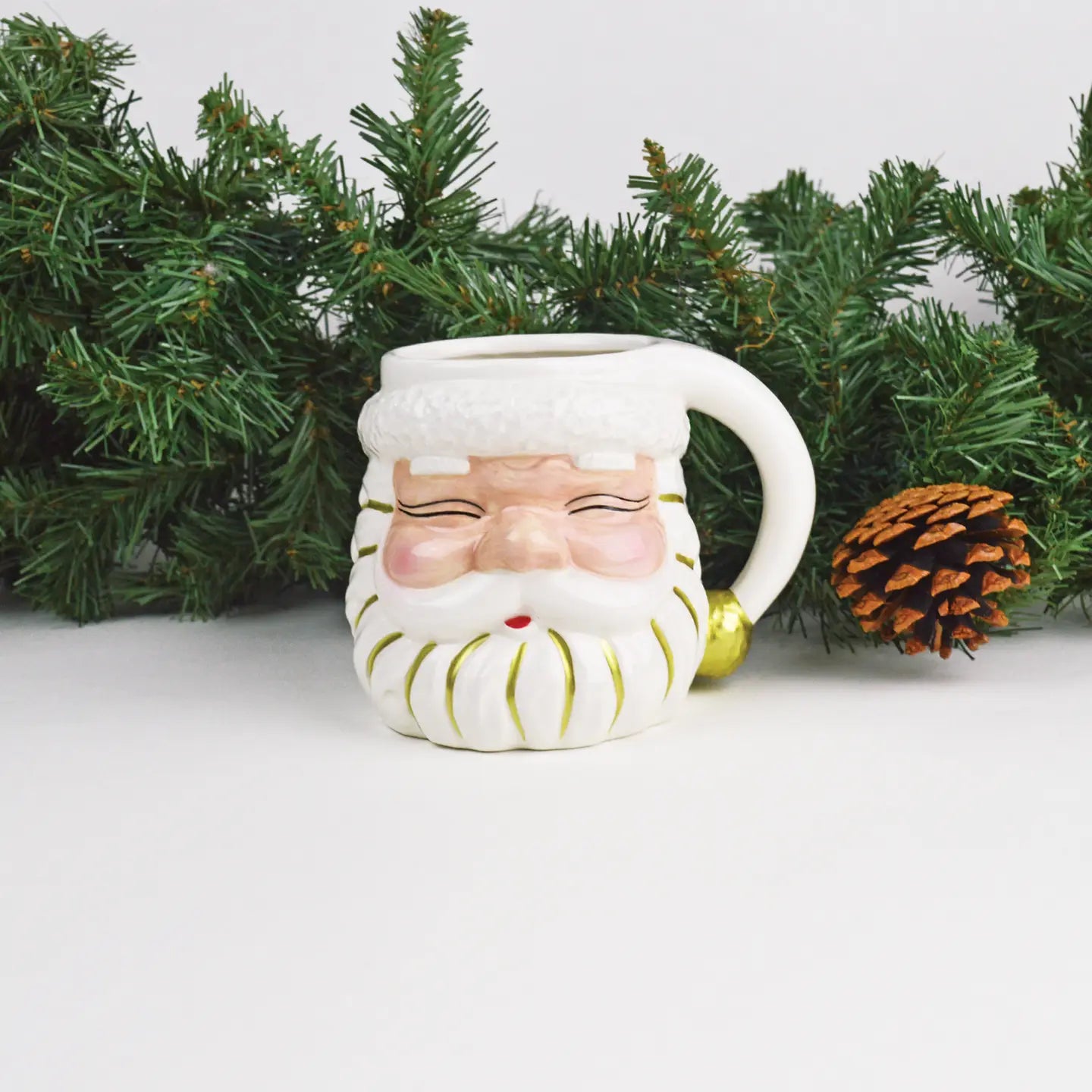 Santa Coffee Mug - White