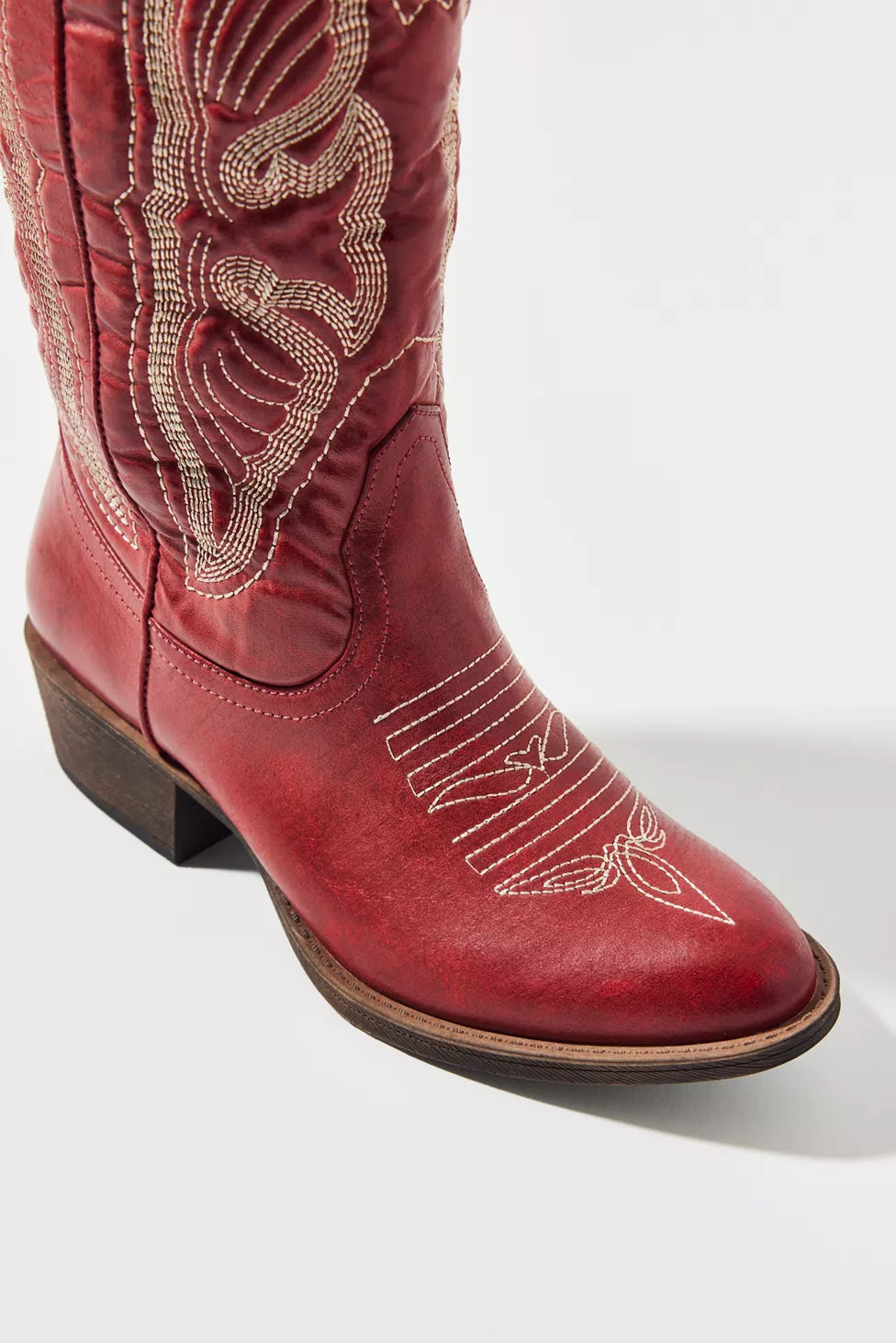 Matisse Gaucho Boots Red