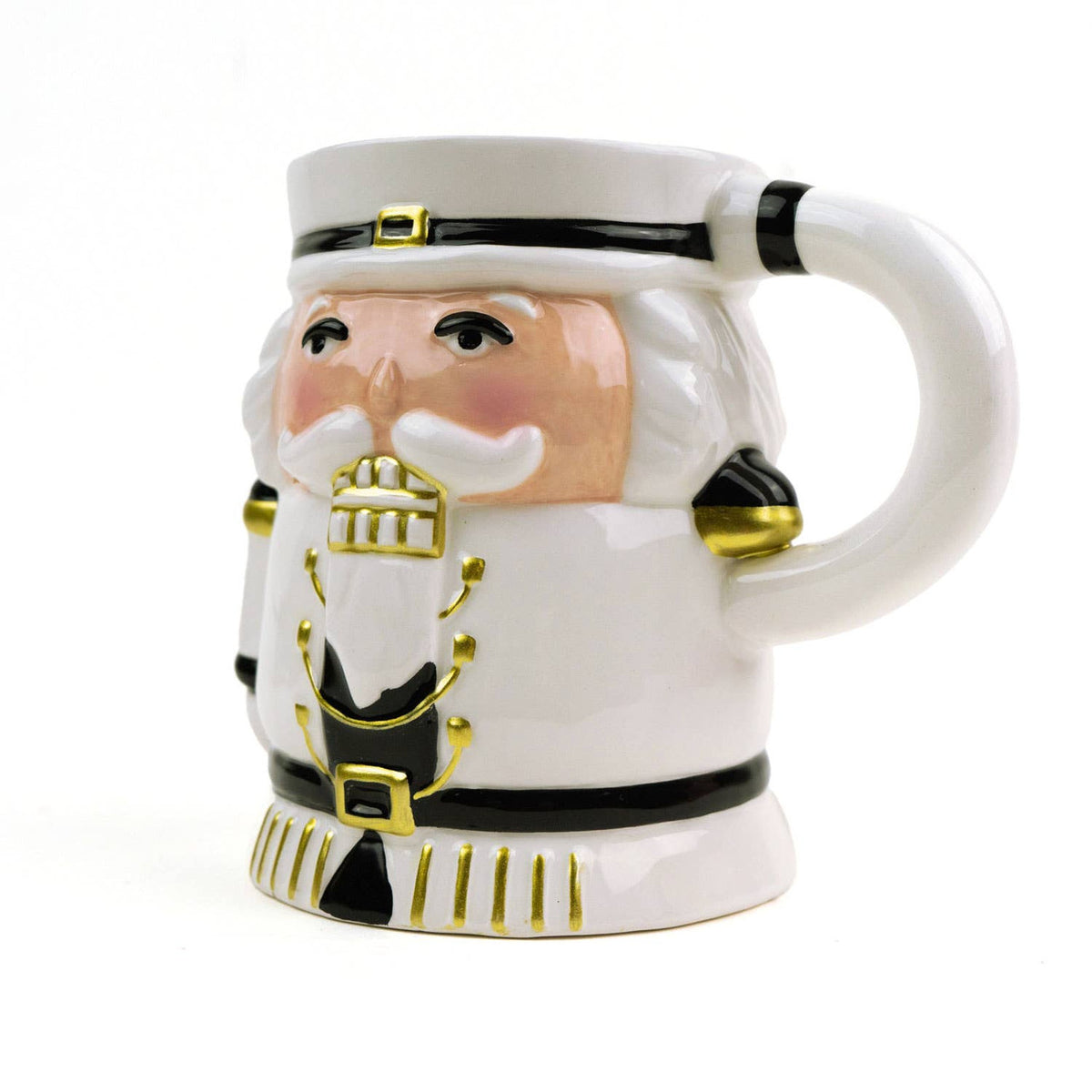 Nutcracker Coffee Mug White