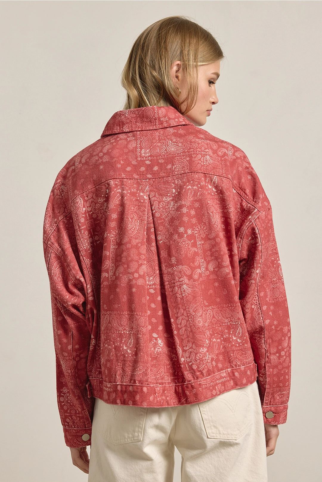Paisley Vintage Wash Jacket - Clothe Boutique