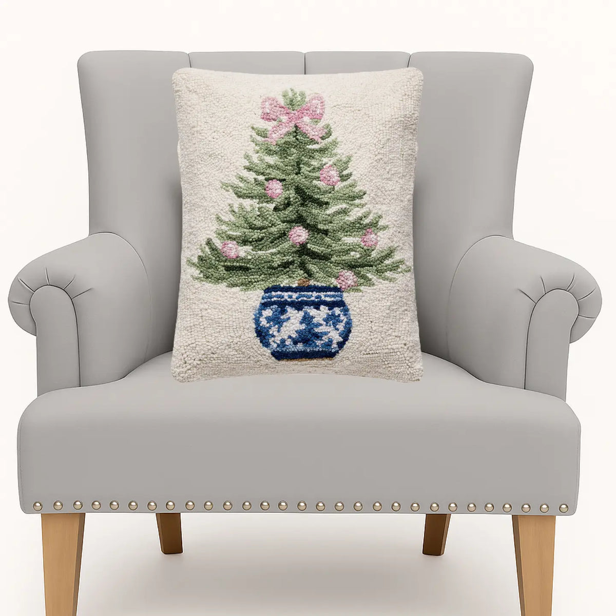 Potted Tree Hook Pillow