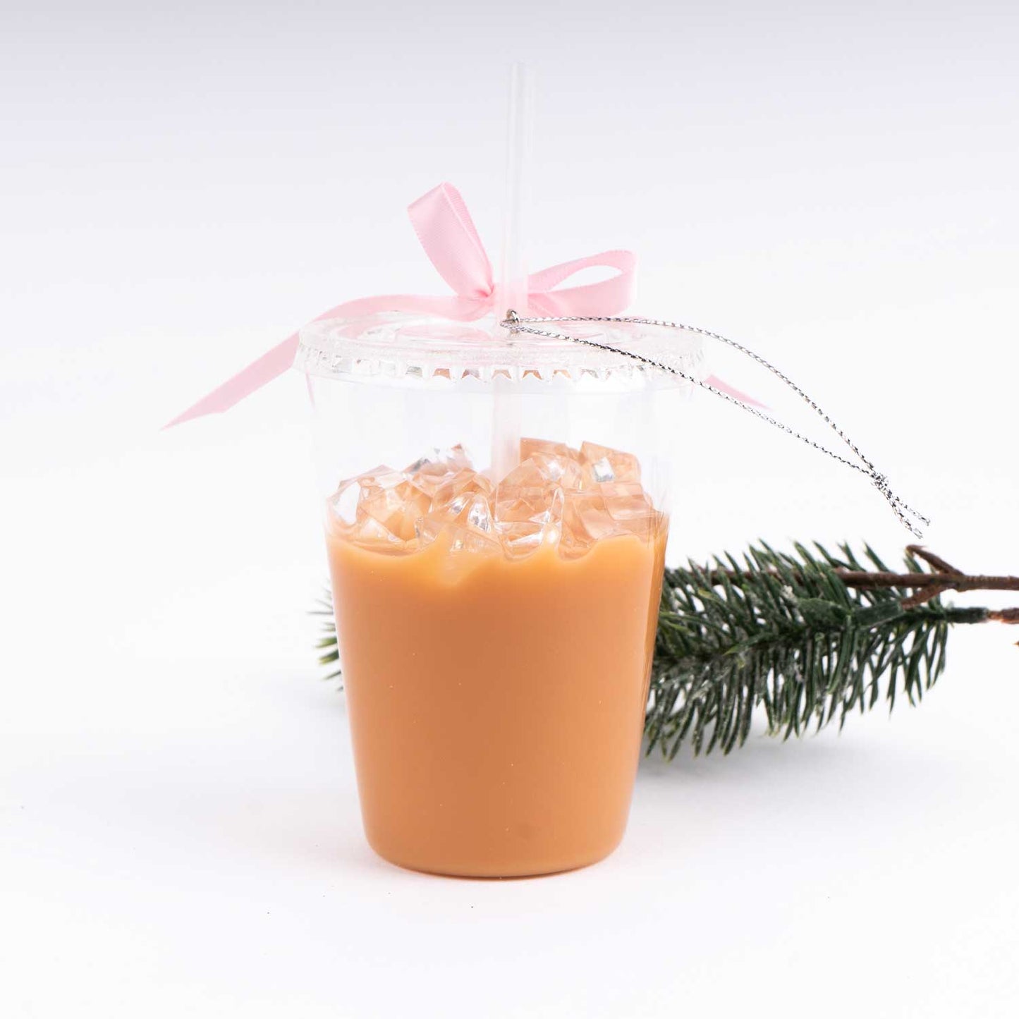 Iced Coffee Glass Ornament