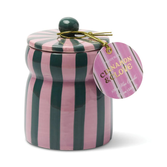 Cinnamon & Clove Stripe Candle