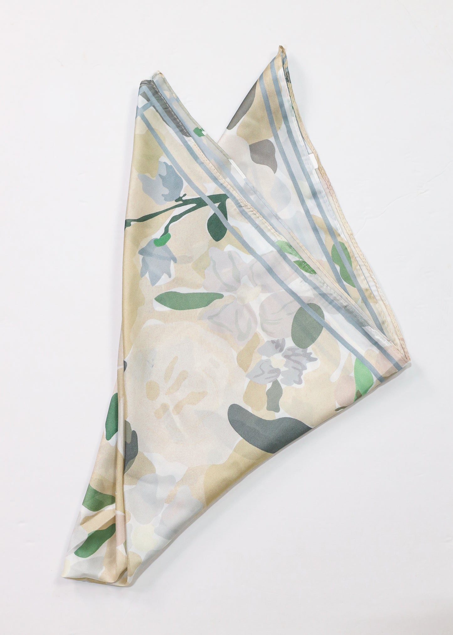 Flower Garden Scarf Neutral