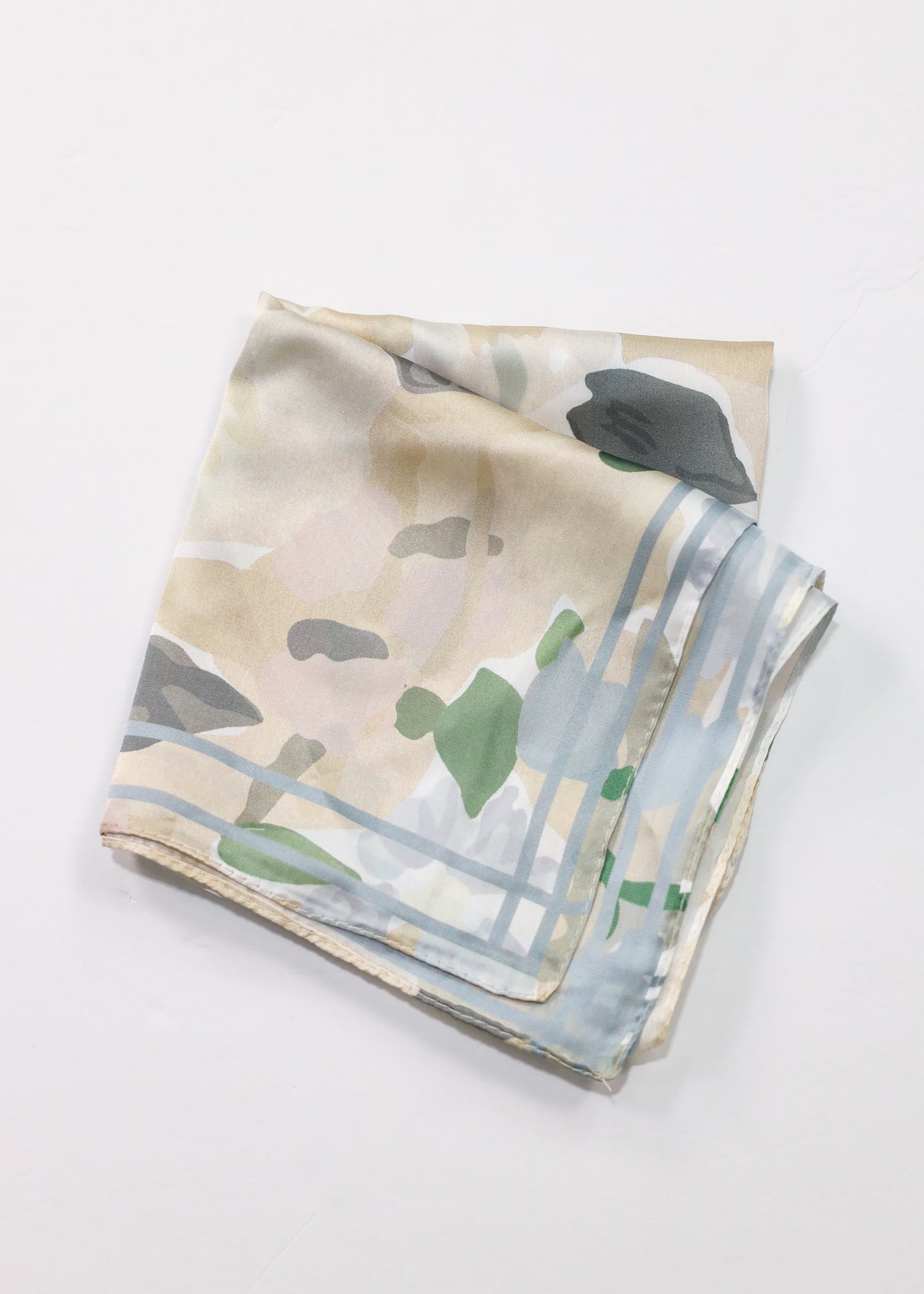 Flower Garden Scarf Neutral