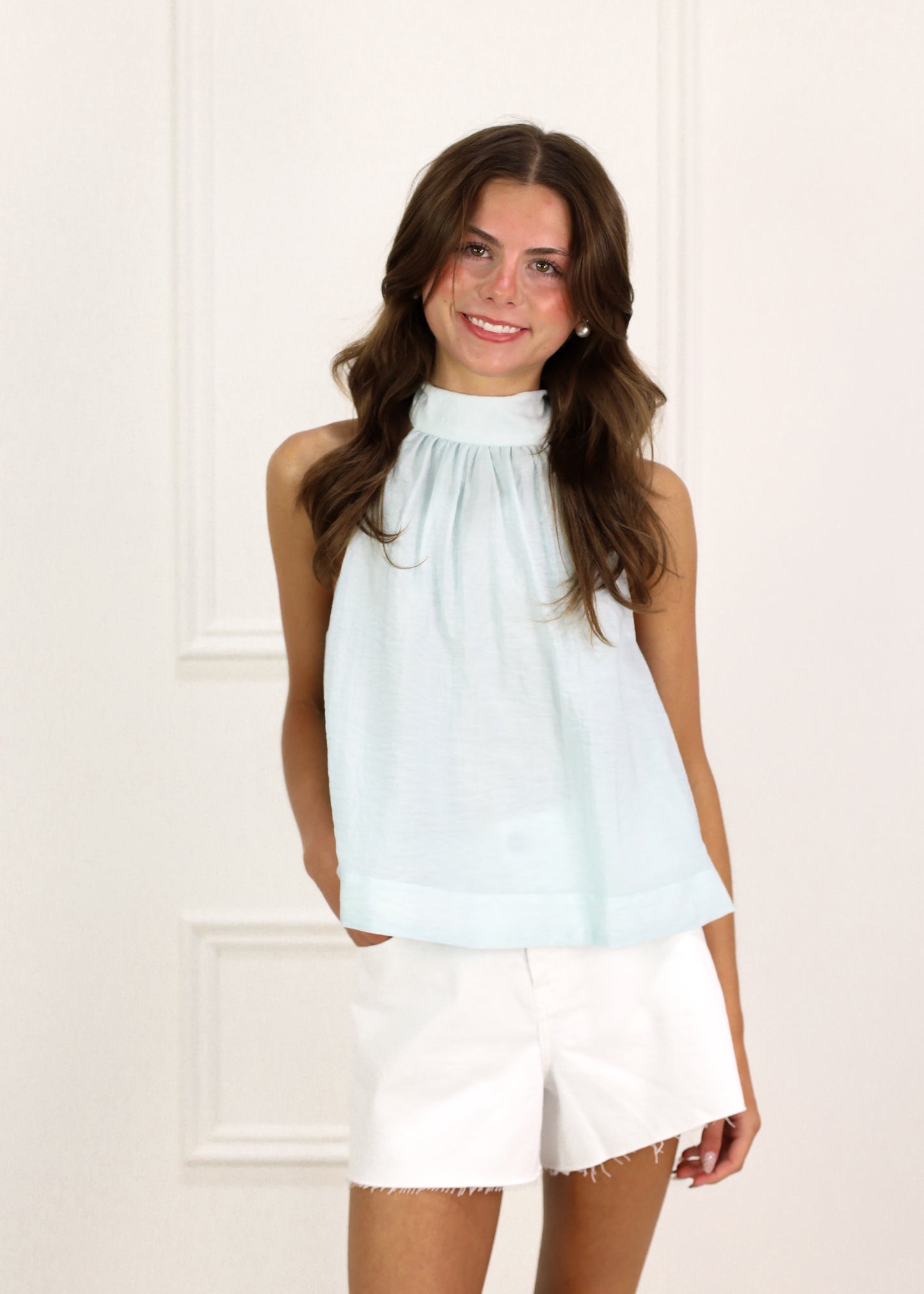 Halter Flare Top Mint