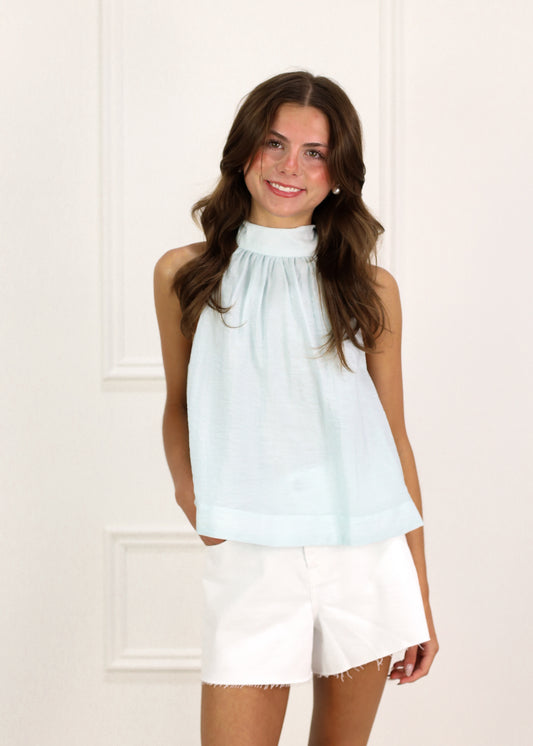Halter Flare Top Mint