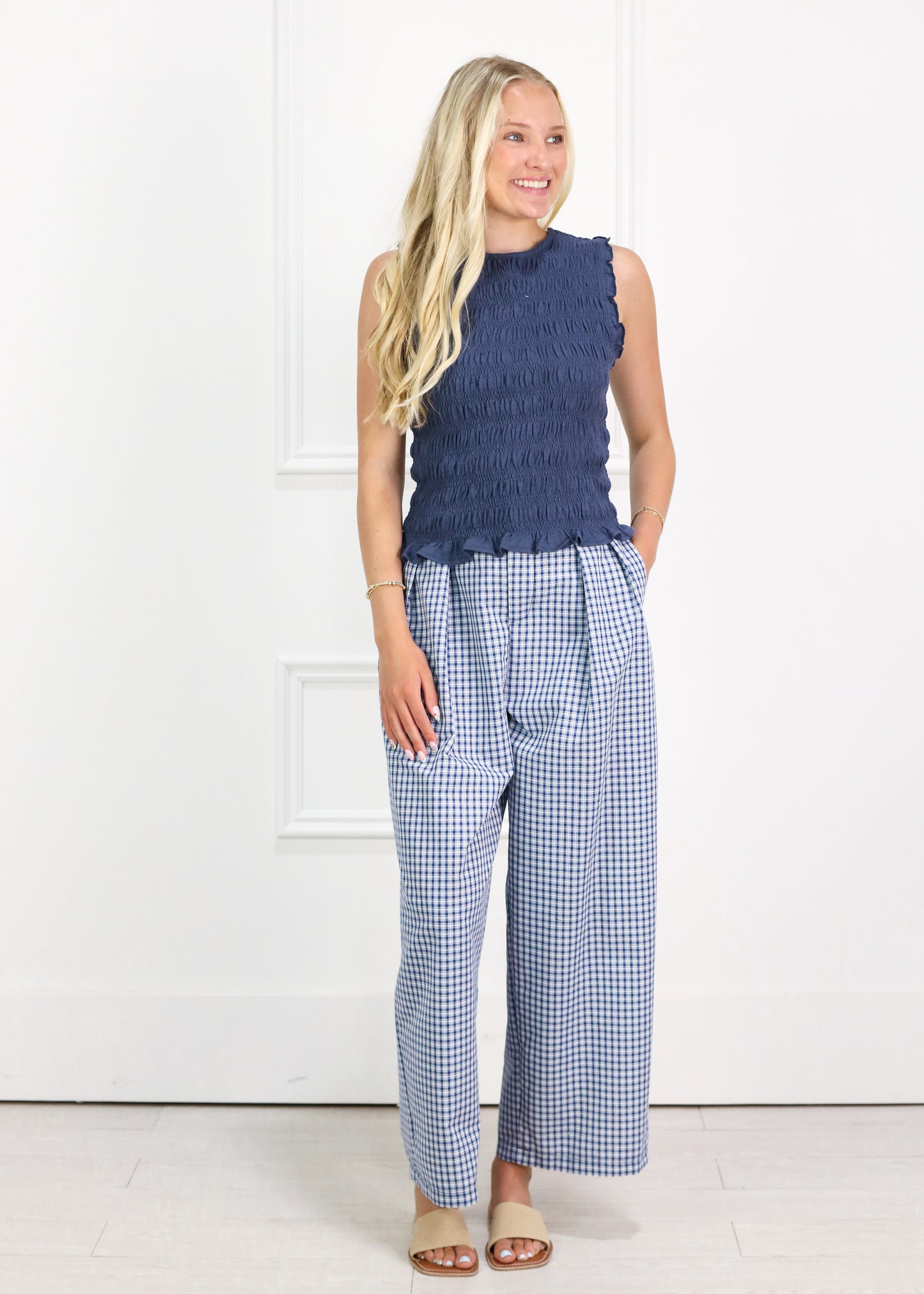Navy Smock Tank