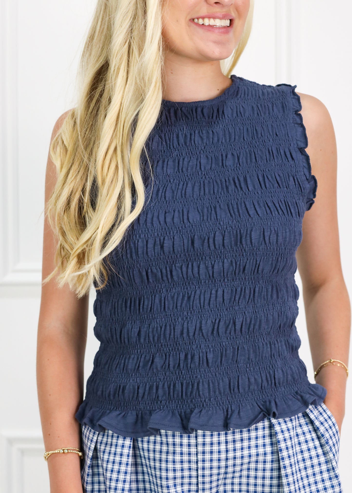 Navy Smock Tank