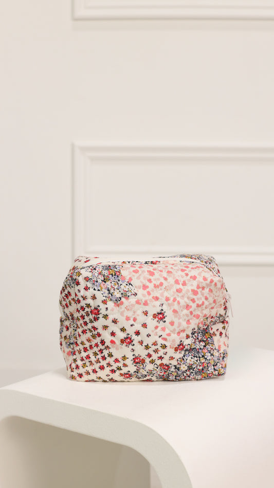 Winchester Patchwork Quilted Makeup Bag L