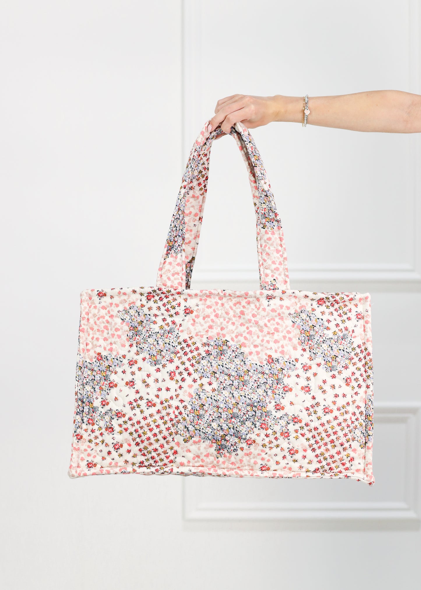 Winchester Rose Quilted Tote Bag