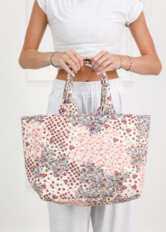 Winchester Rose Quilted Handbag