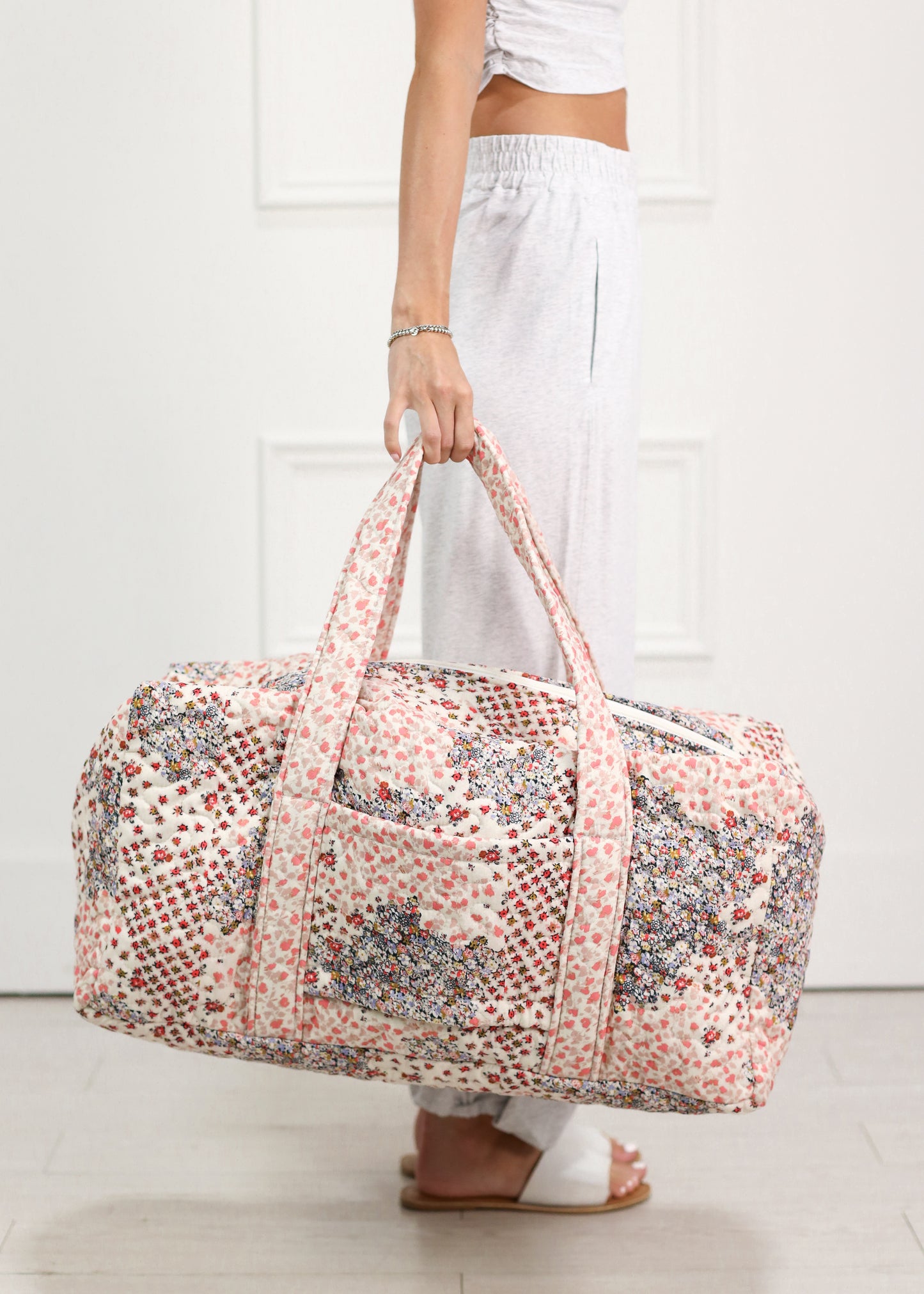 Winchester Rose Quilted Duffle Bag