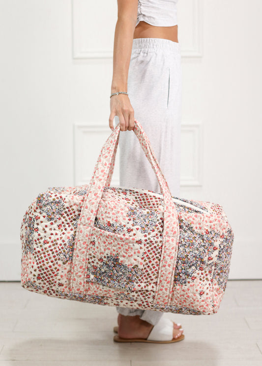 Winchester Rose Quilted Duffle Bag