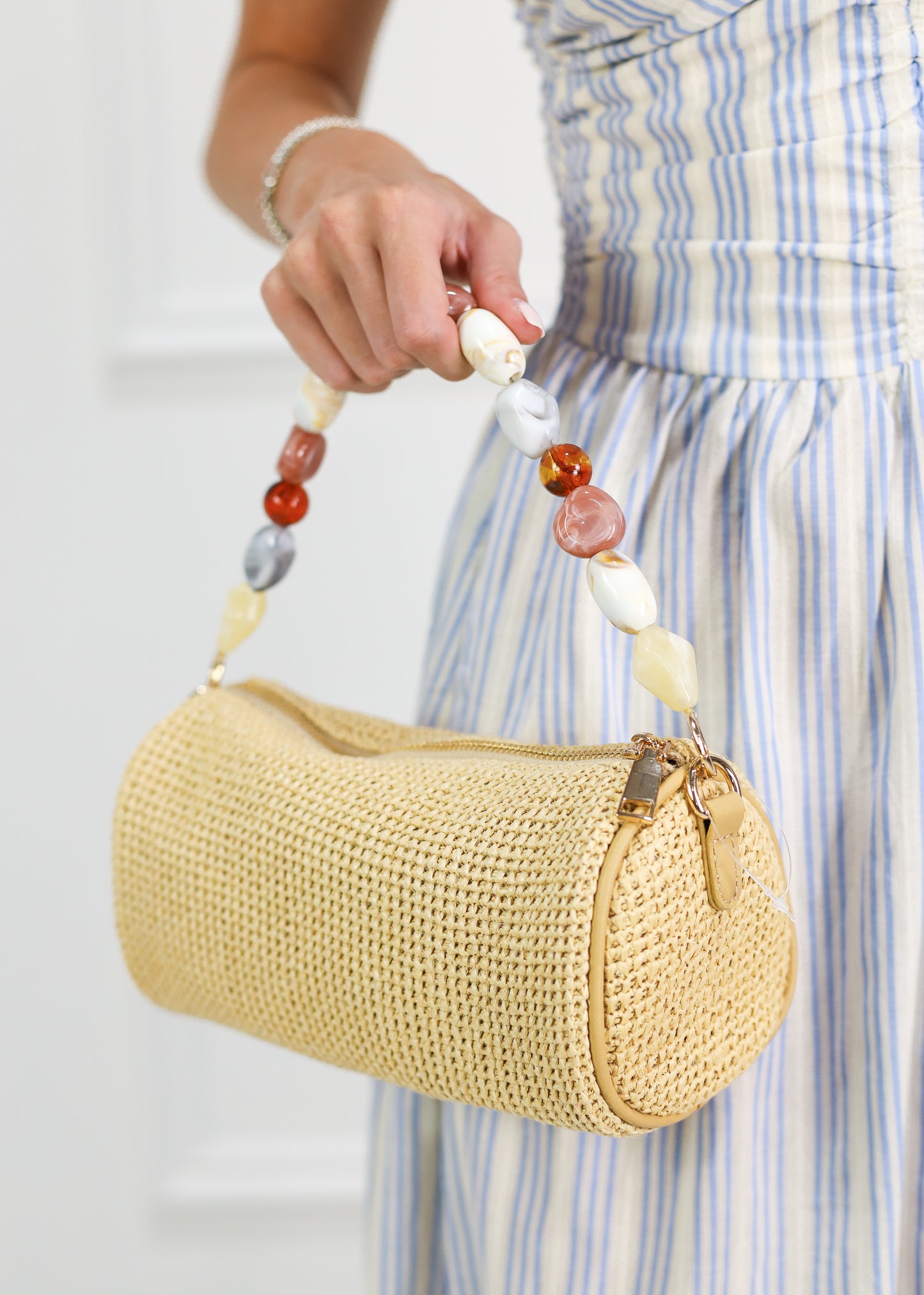 Neveah Straw Purse