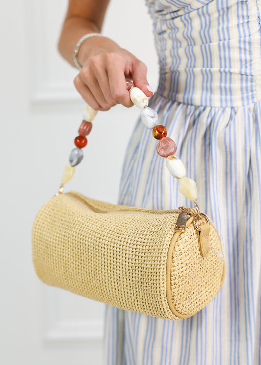 Neveah Straw Purse