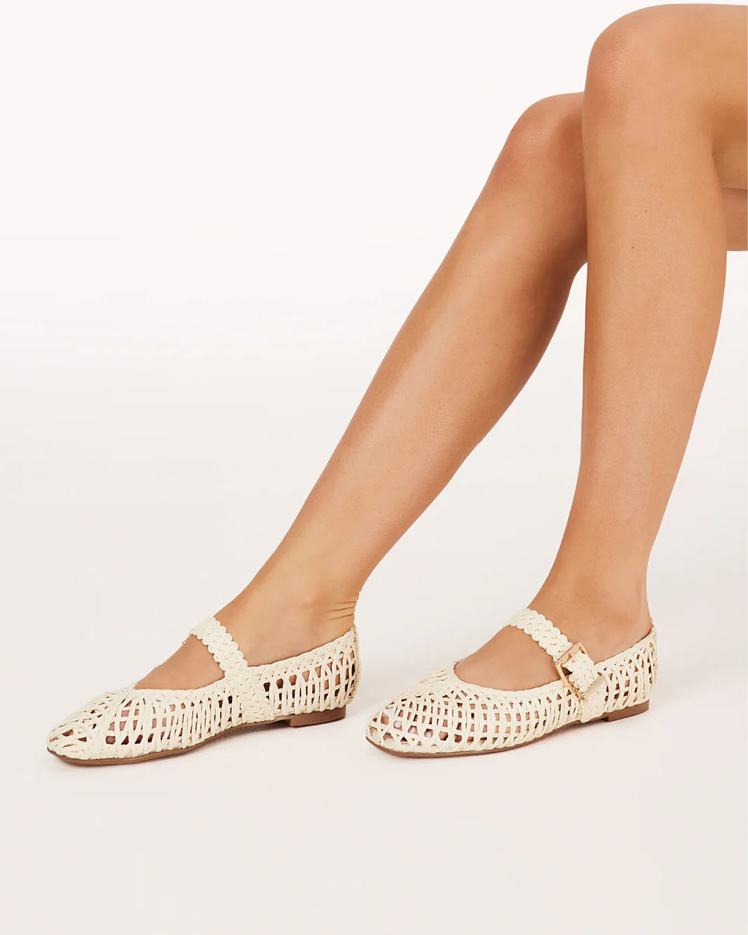 Franky Billini Raffia Flats