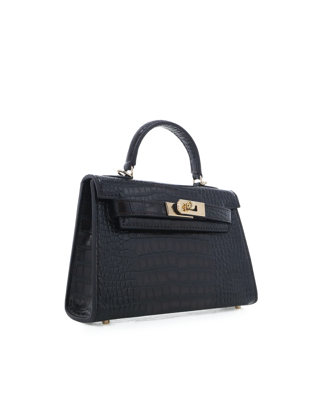 Hariette Dark Cacao Handle Purse
