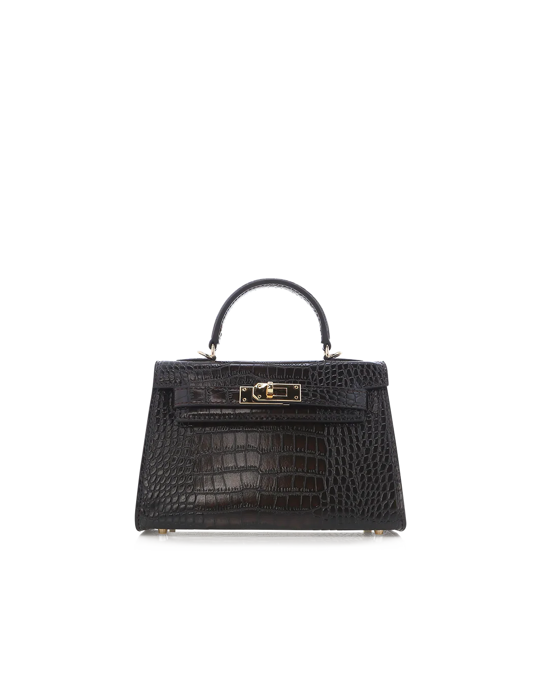 Hariette Dark Cacao Handle Purse