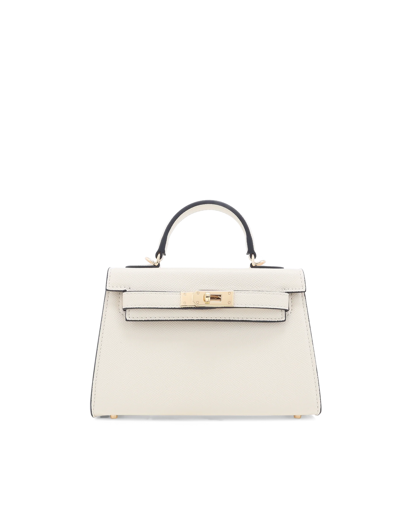 Beige Hariette Handle Purse