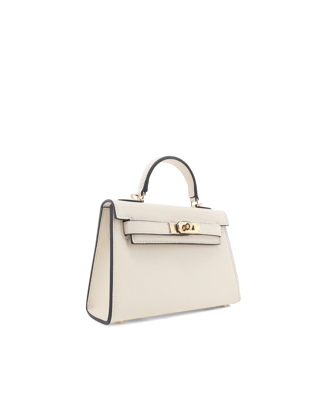 Beige Hariette Handle Purse