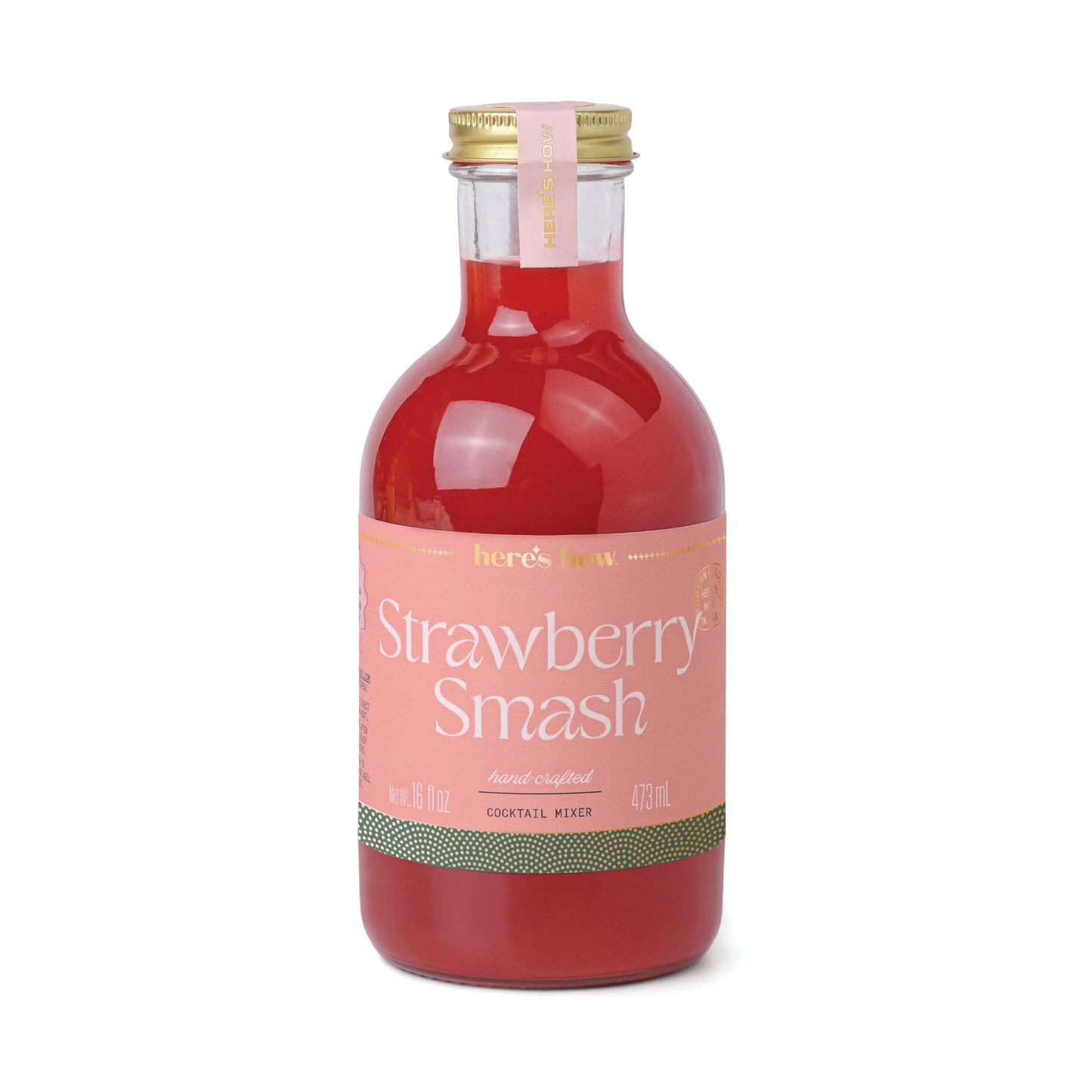 Strawberry Smash Cocktail Mixer