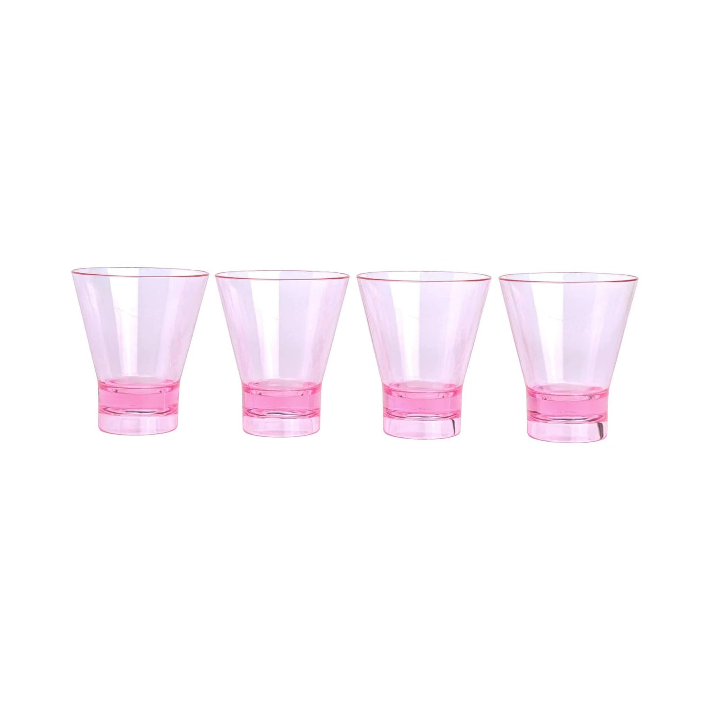Gilda Glasses Set Of 4 Lilac
