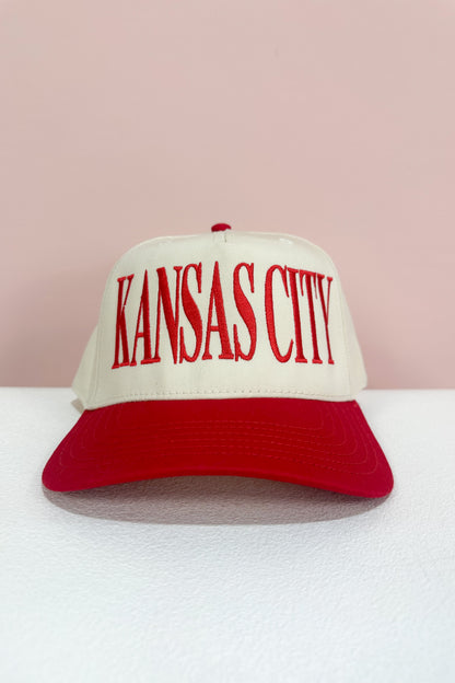 Kansas City Embroidered Trucker Hat