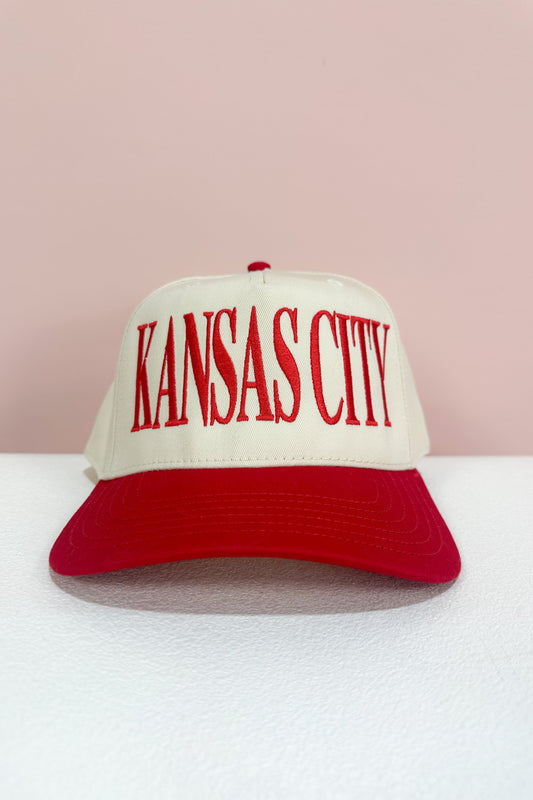 Kansas City Embroidered Trucker Hat